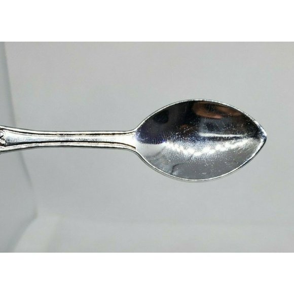 A Gift Corp St Martins Mini Silver Collectible Spoon With Hanging Turtle Charm - Picture 4 of 11